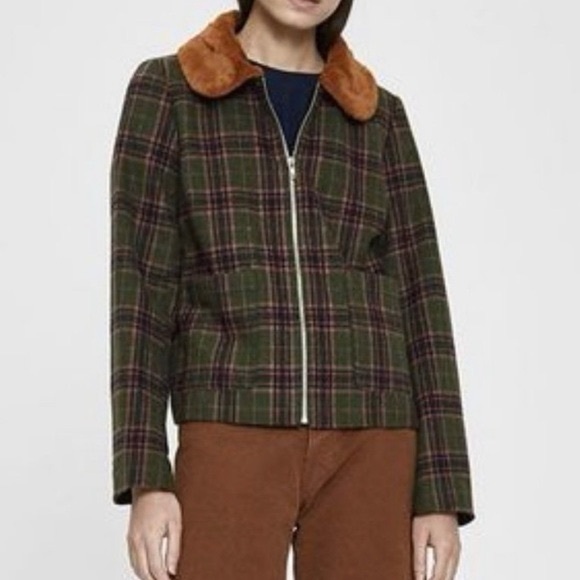 plaid jacket - Picture 3 of 10